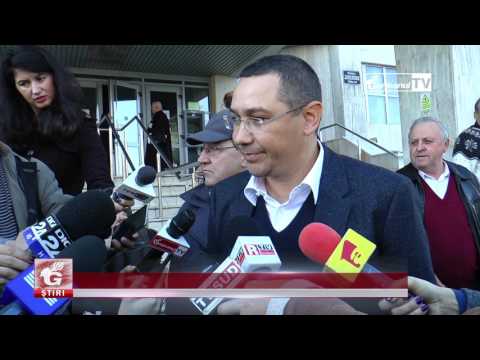 VICTOR PONTA, AUDIAT CA MARTOR LA TRIBUNALUL GORJ
