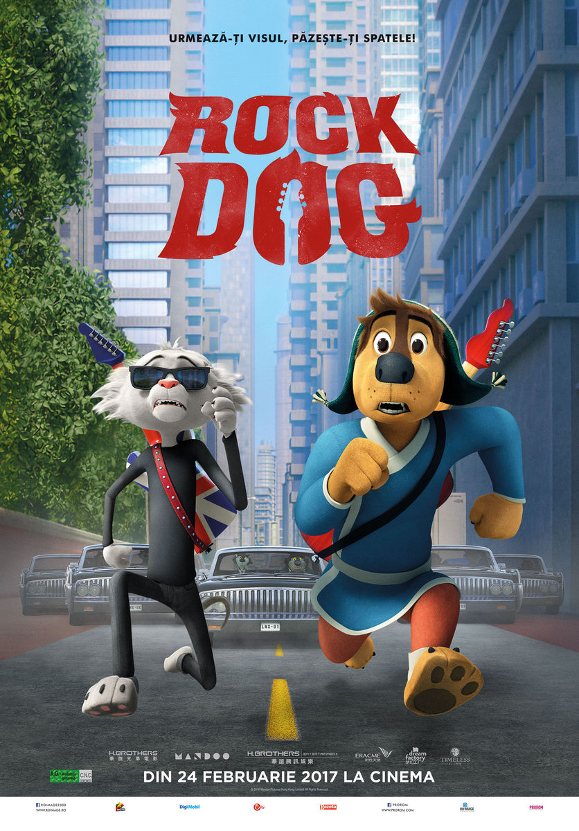 Rock Dog (2016) – Sergiu Nicolaescu 14:00(3D, ro)