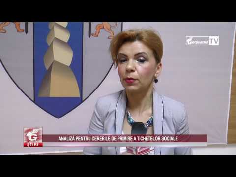 ANALIZĂ PENTRU CERERILE DE PRIMIRE A TICHETELOR SOCIALE