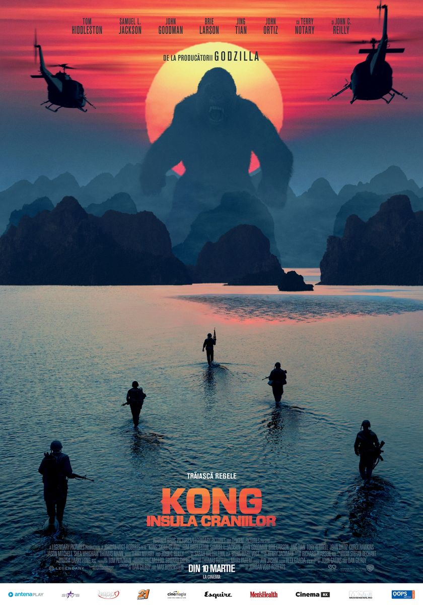 Kong: Skull Island (2017) Kong: Insula Craniilor – Sergiu Nicolaescu 16:00(3D)