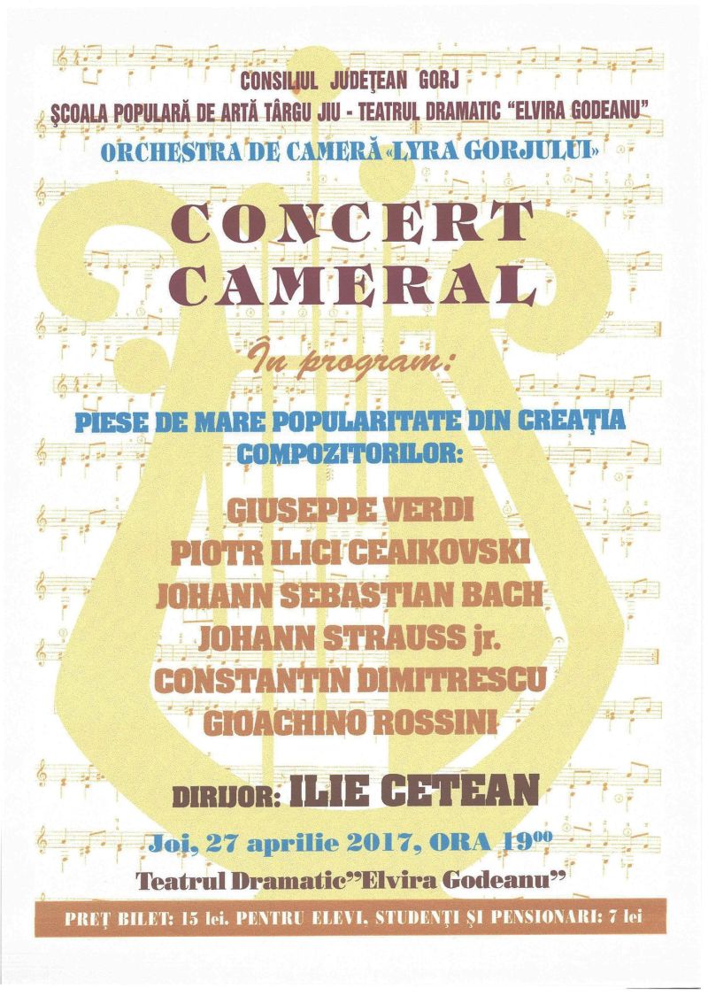 Un nou concert marca Lyra Gorjului