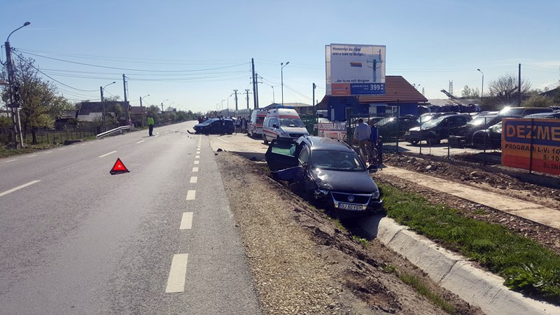 Accident la Iezureni