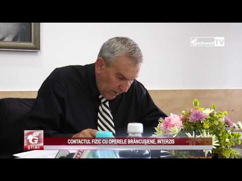 CONTACTUL FIZIC CU OPERELE BRÂNCUȘIENE, INTERZIS