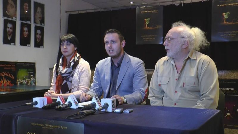 ”O noapte furtunoasă”, la Teatrul Dramatic ”Elvira Godeanu”