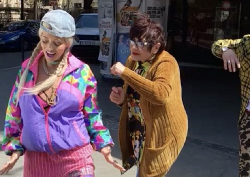 Soacra Deliei, vedeta noului clip al artistei