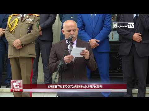 MANIFESTĂRI EVOCATOARE ÎN PIAȚA PREFECTURII