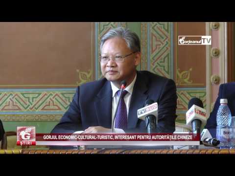 GORJUL ECONOMIC-CULTURAL-TURISTIC, INTERESANT PENTRU AUTORITĂȚILE CHINEZE