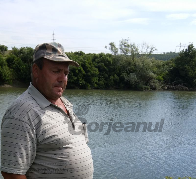 Pescar înecat în Jiu