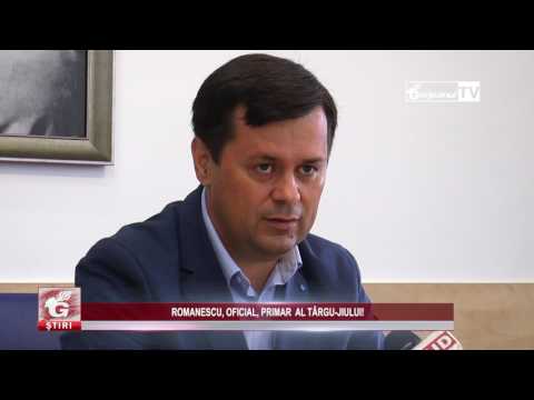ROMANESCU, OFICIAL, PRIMAR AL TÂRGU-JIULUI!