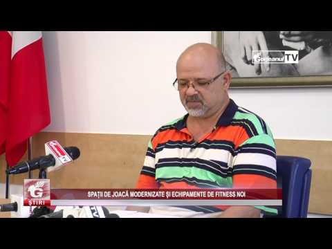 SPAȚII DE JOACĂ MODERNIZATE ȘI ECHIPAMENTE DE FITNESS NOI
