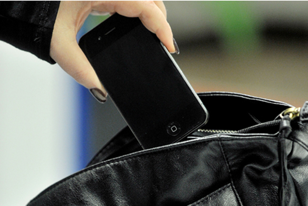 PICTURE BETH WALSHMobile phone theft.