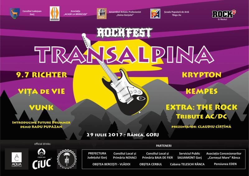 Iubitorii de rock sunt așteptați la Rânca în acest weekend