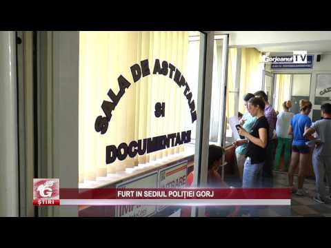 FURT IN SEDIUL POLIȚIEI GORJ