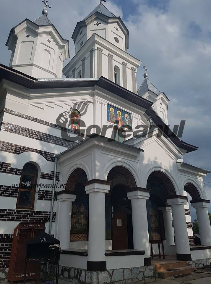 Pictura bisericii de la Budieni, finalizată