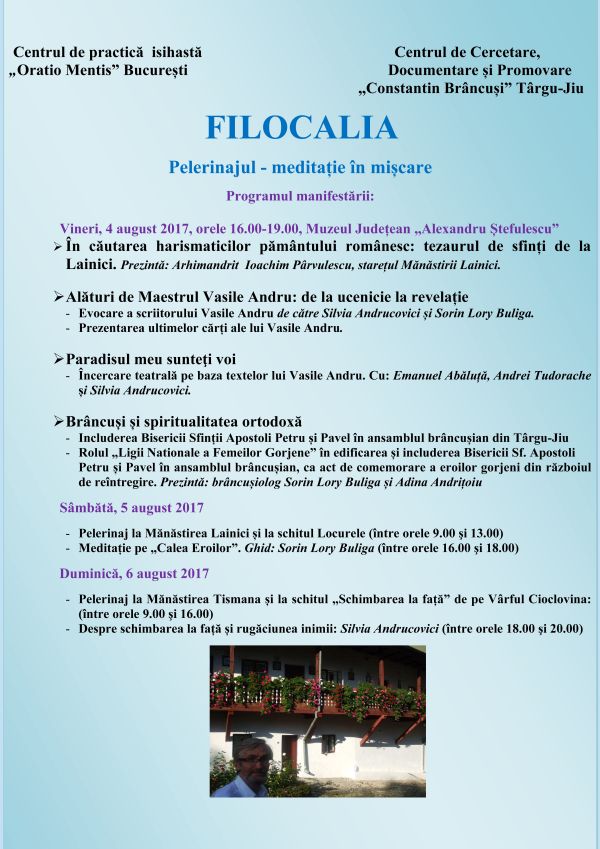 Filocalia Pelerinajul – meditație în mișcare