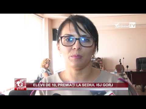 ELEVII DE 10, PREMIAȚI LA SEDIUL ISJ GORJ