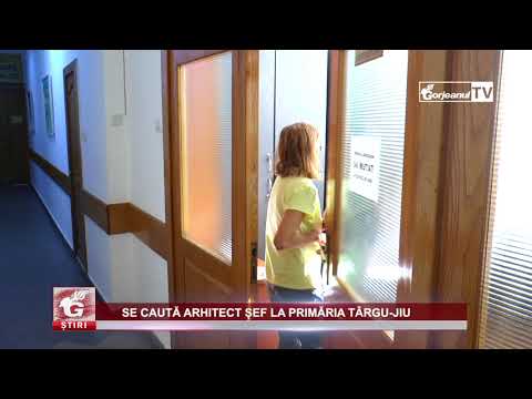 SE CAUTĂ ARHITECT ȘEF LA PRIMĂRIA TÂRGU-JIU