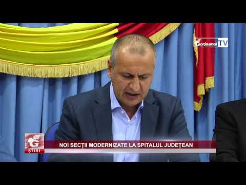 NOI SECȚII MODERNIZATE LA SPITALUL JUDEȚEAN