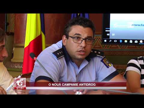 O NOUĂ CAMPANIE ANTIDROG