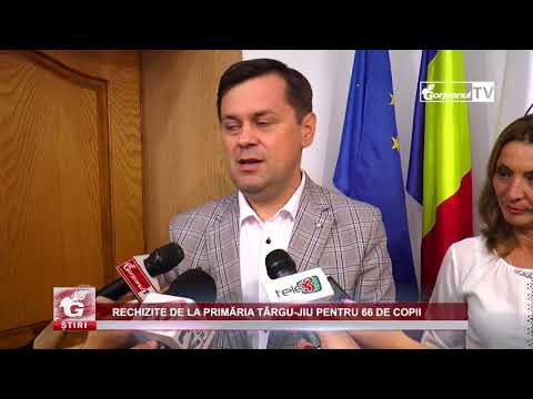 RECHIZITE DE LA PRIMĂRIA TÂRGU-JIU PENTRU 66 DE COPII