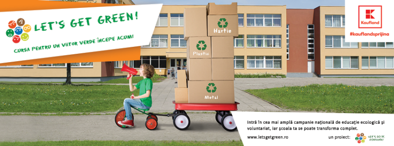 A demarat cea mai amplă campanie naţională de educaţie ecologică!