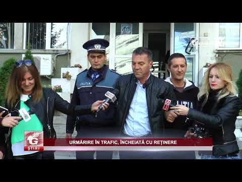 URMĂRIRE ÎN TRAFIC, ÎNCHEIATĂ CU REȚINERE