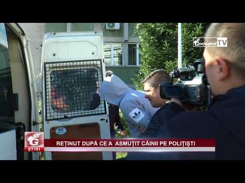 REȚINUT DUPĂ CE A ASMUȚIT CÂINII PE POLIȚIȘTI