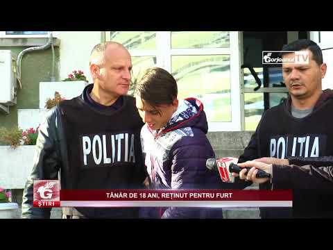 TÂNĂR DE 18 ANI, REȚINUT PENTRU FURT