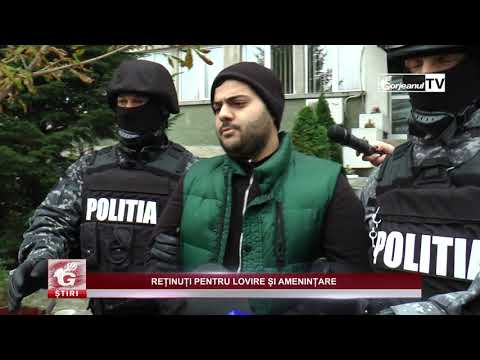 REȚINUȚI PENTRU LOVIRE ȘI AMENINȚARE