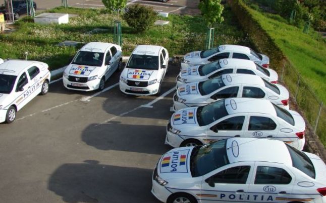 Poliția Gorj a primit mașini noi
