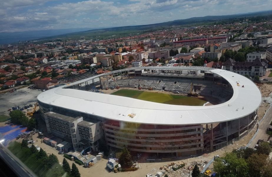 Stadionul Municipal, inaugurat în primăvară