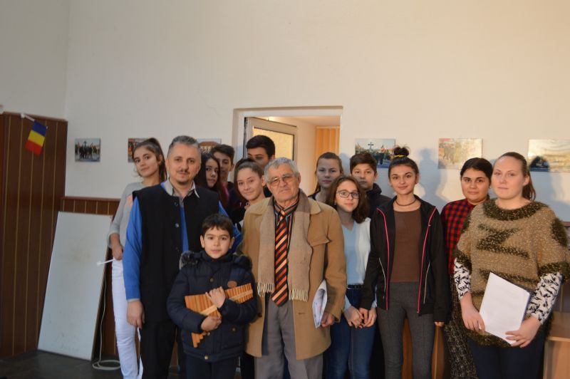 În cadrul Concursului: «UNIREA – LIBERTATE ŞI UNITATE», la Parohia Strâmba-Jiu, Gorj