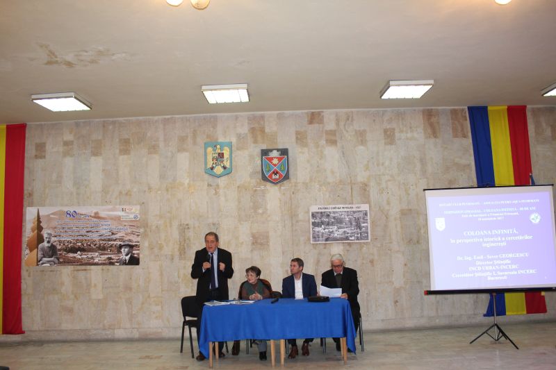 Manifestare culturală la Petroșani, la împlinirea a 80 de ani de la realizarea Coloanei fără Sfârșit (I)