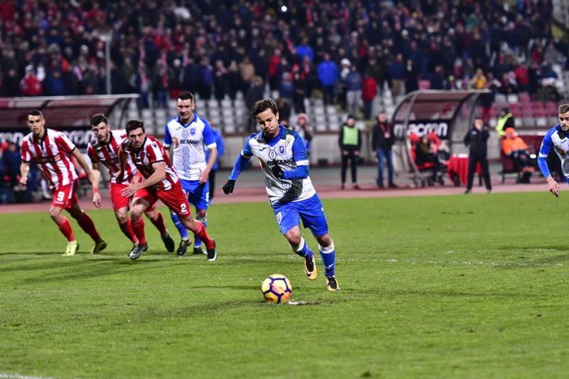 Jekyll şi Hyde! Craiova a dominat partida cu Dinamo, dar putea să piardă