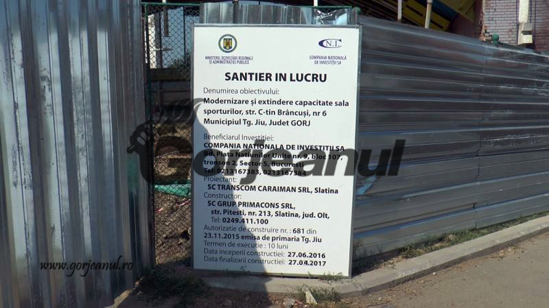 Recepţia Sălii Sporturilor, amânată!