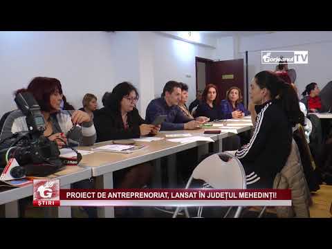 PROIECT DE ANTREPRENORIAT, LANSAT ÎN JUDEȚUL MEHEDINȚI!