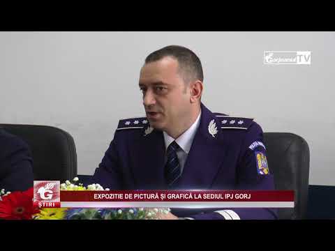 EXPOZITIE DE PICTURĂ ȘI GRAFICĂ LA SEDIUL IPJ GORJ