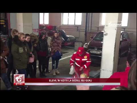 ELEVII, ÎN VIZITĂ LA SEDIUL ISU GORJ