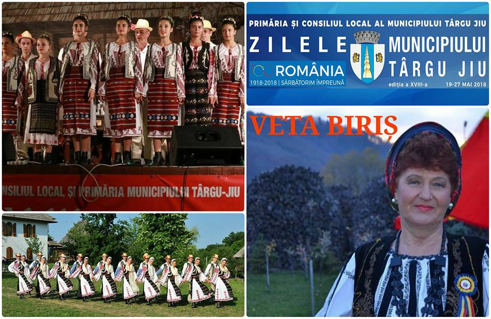 Vineri, regal folcloric la Târgu Jiu