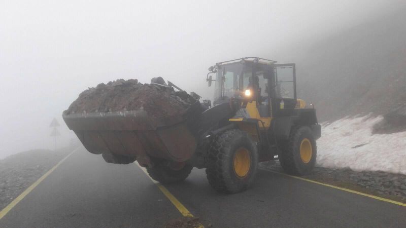 Căderi de pietre pe Transalpina