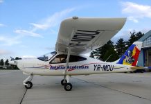 La 100 de ani de la moartea lui Vasile Craiu, Avion „botezat” cu numele aviatorului-erou gorjean