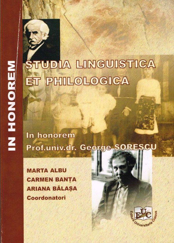 coperta - In honorem George SORESCU