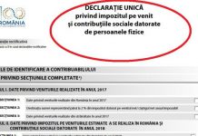 Ultima zi pentru depunerea Declaraţiei Unice!