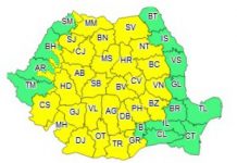 Avem cod galben de ploi!