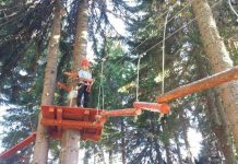 Parc Aventura, “magnet” pentru turiștii din Rânca