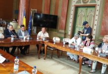 Întâlnire de protocol cu delegațiile participante la Festivalul Internațional de Folclor