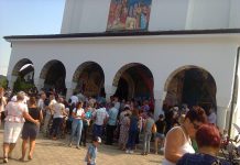 Sfântă Liturghie Arhierească la resfinţirea Bisericii din Parohia Rovinari I, Protopopiatul Târgu-Jiu Sud