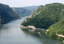 Debitul Dunării, în scădere