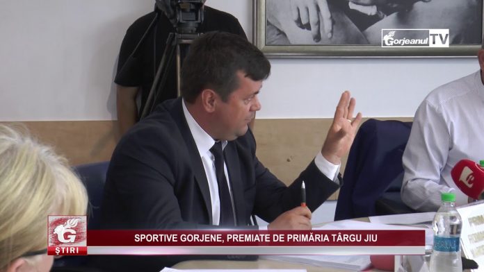 SPORTIVE GORJENE, PREMIATE DE PRIMĂRIA TÂRGU JIU