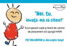 Se caută voluntari la Gorj pentru proiectul ”Învață-mă să citesc!”